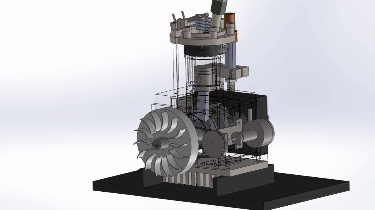Engine Operation Project Sample - YouTube