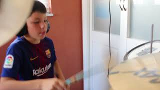 9-Year Old Drummer Covers "Whatever It Takes" by Imagine Dragons