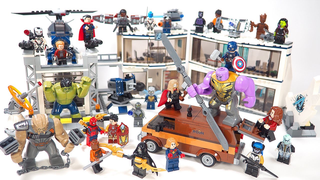 LEGO Infinity Saga Avengers Endgame Final Battle set VS 76131 | Avengers Assemble - YouTube