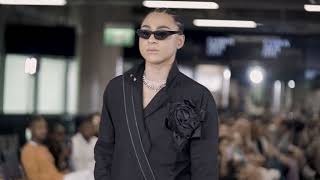 London Fashion Week 2023 By Fashion Show Live - Slow Motion Catwalk Model 19
