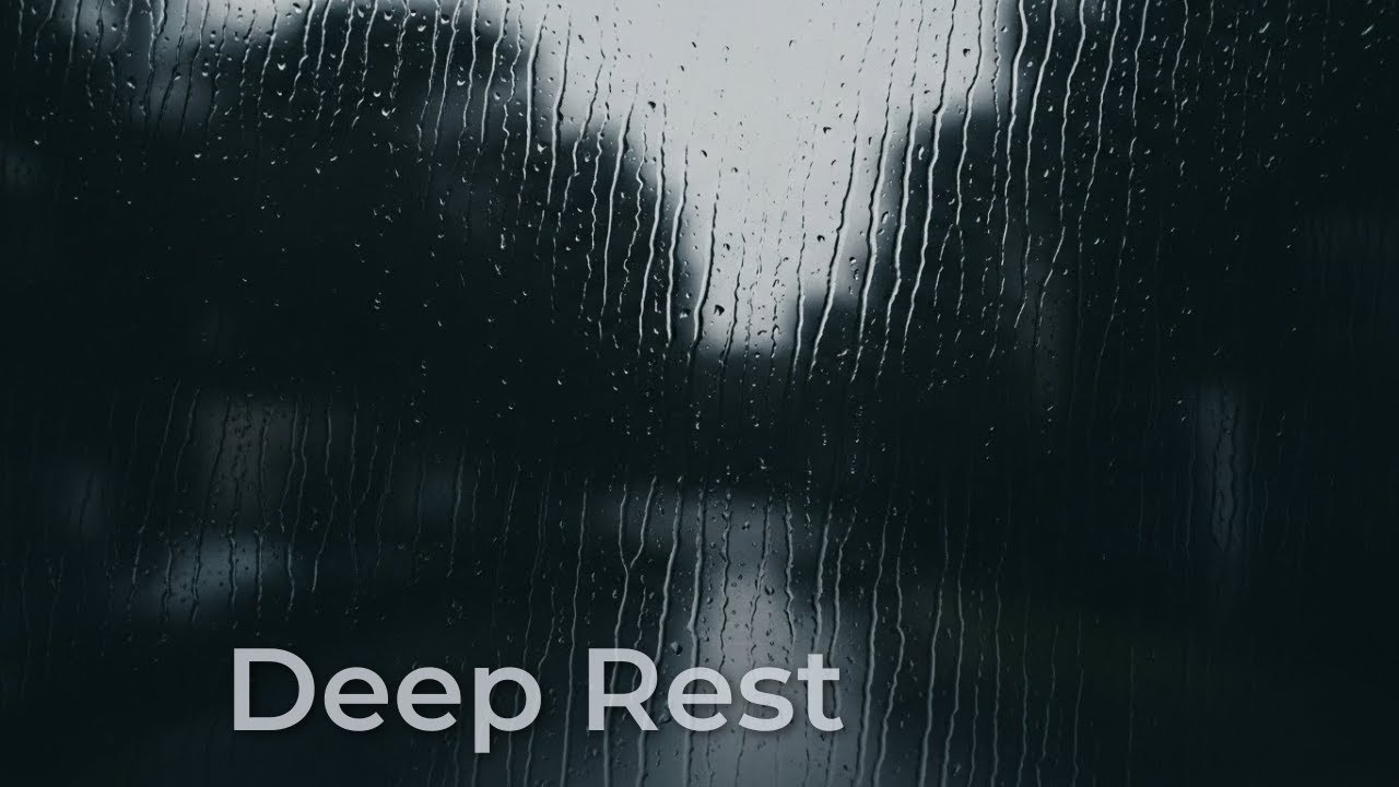 Low Intensity Rain for Light Sleep | Gentle Night Ambience (8 Hours)