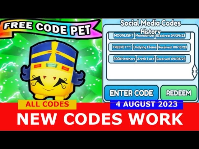 NEW UPDATE CODES* [GLOW] Free Hatchers ROBLOX, ALL CODES