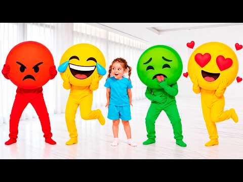 Emoji Mask Comes Alive & Funny Kids' Stories