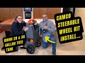 Camco Rhino Steerable Wheel Kit for the 28 & 36 gallon Rhino tote tanks