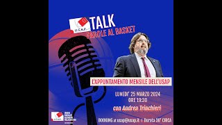 Usap Talk: 2° Episodio | 30 minuti con coach Andrea Trinchieri