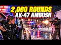Female Officer Ambushed With an AK-47 and 2.000 Rounds