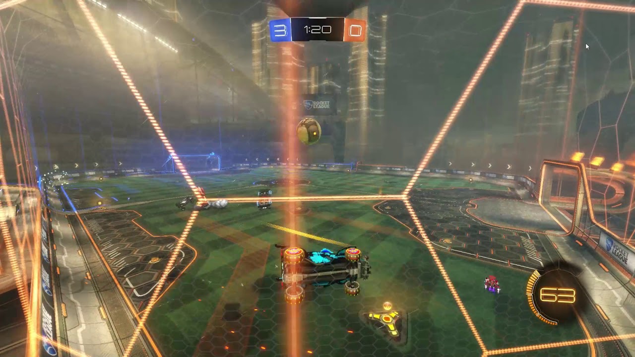 #1 Rocket League, backboard goal.