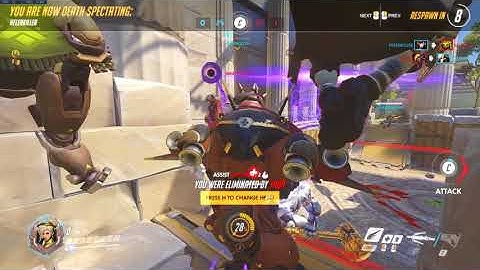 Overwatch Competitive S6 - Placement 3: Mercy/Ana on Ilios