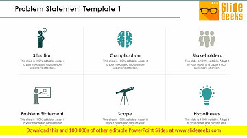 Problem Statement Situation Ppt Powerpoint Presentation Ideas Layout