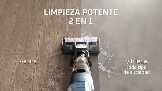 Fregona Eléctrica X Clean 2 Aspira Y Friega Todo Tipo De Residuos 2 Veces Más Rápido