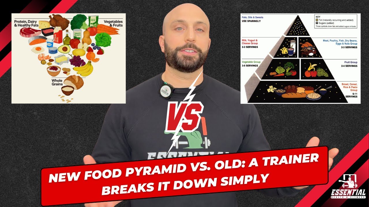 New Food Pyramid VS. Old: A Trainer Breaks It Down Simply