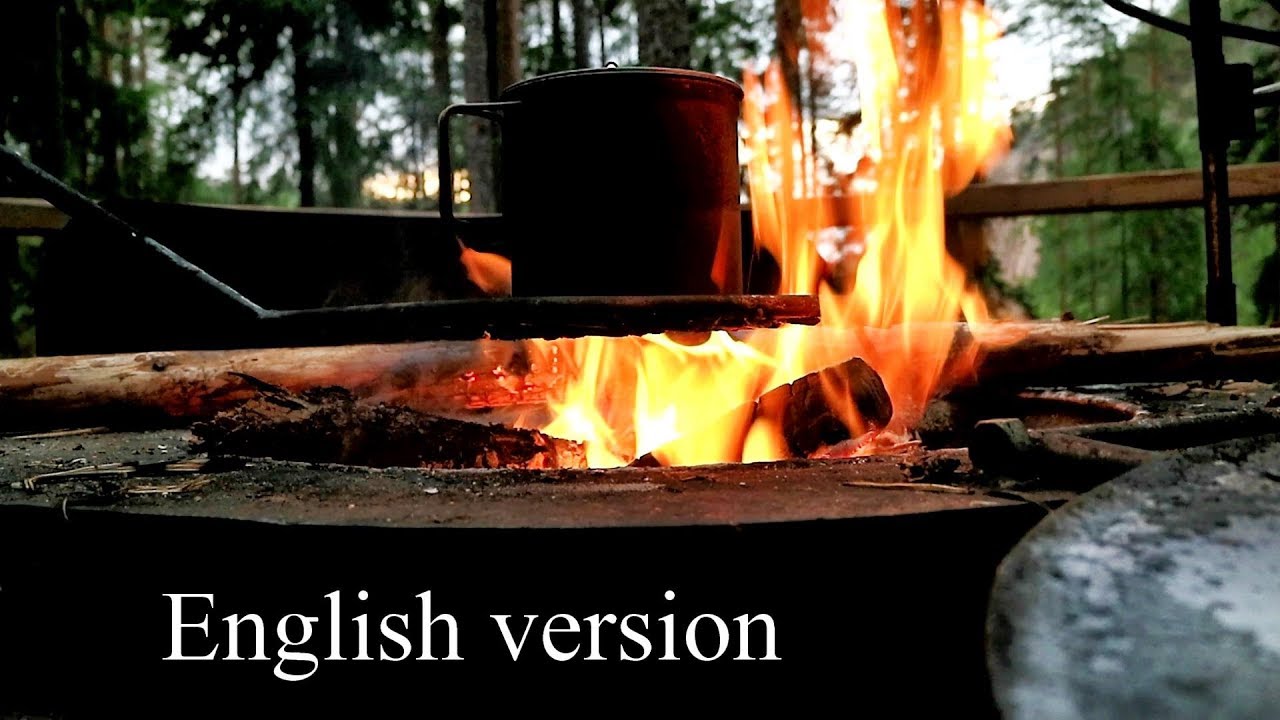 【Camp in Finland】Hike, camping, fishing and trips 　in Repovesi National Park.