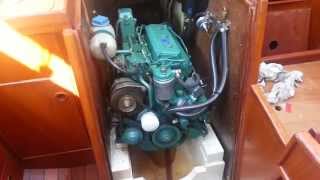 Volvo Penta 2003 test on a Victoire 34