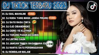 DJ TIKTOK TERBARU 2023🎵DJ SIAL MAHALINI🎵DJ KUDA YANG MANA PANTUN JANDA🎵FULL BASS