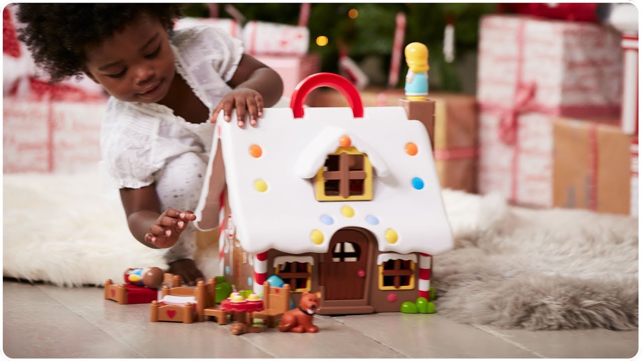 Happyland Gingerbread House 18 Months Early Learning Centre