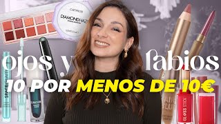 TESOROS para ojos y labios por MENOS DE 10€ | JOYAS LOW COST