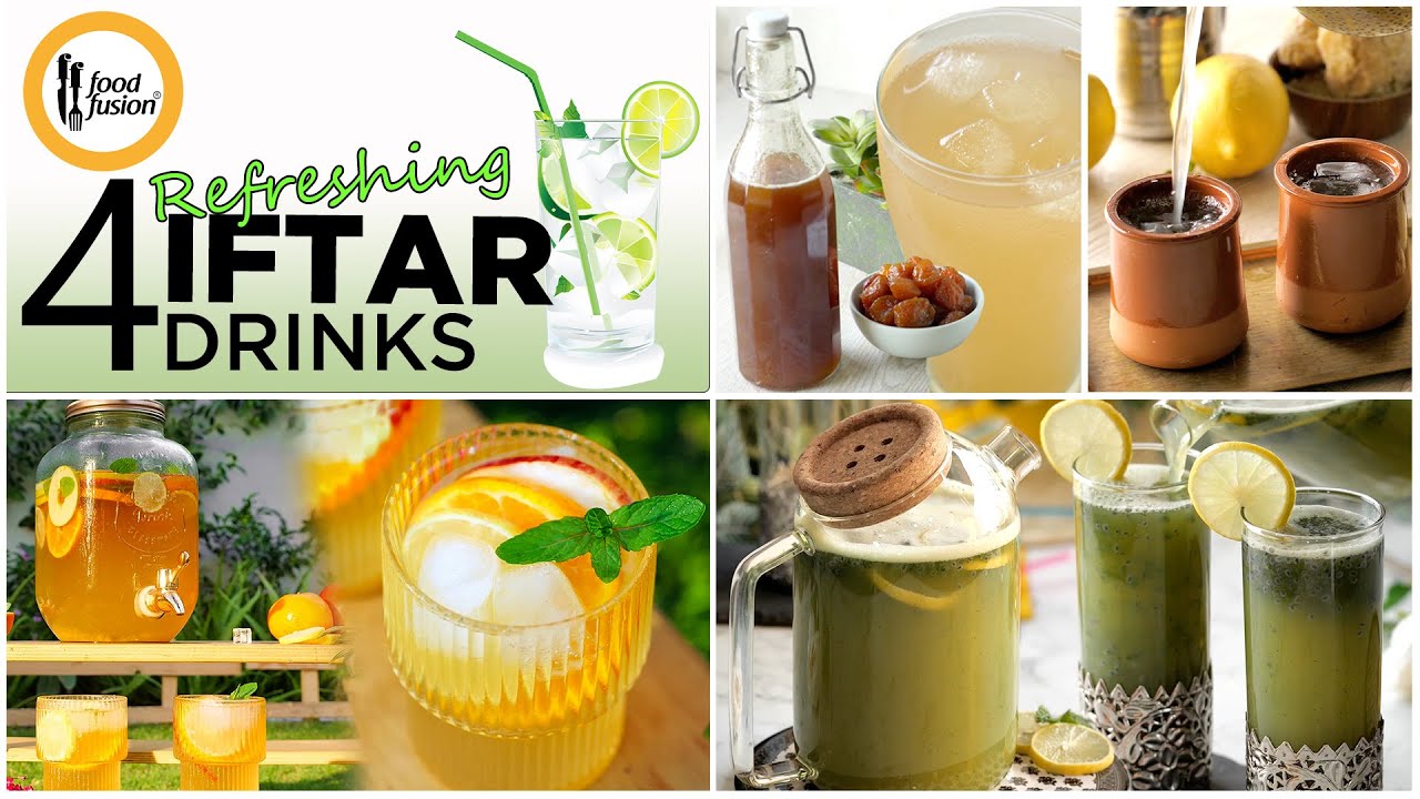 4 Refreshing Iftar Drinks Recipe by Food Fusion