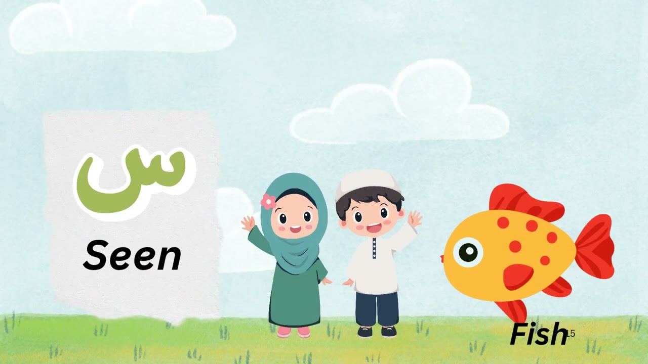 Learn Arabic Alphabet for Kids | Alif to Khaa | Fun Islamic Learning with Mohammad & Khadija☝️🌈