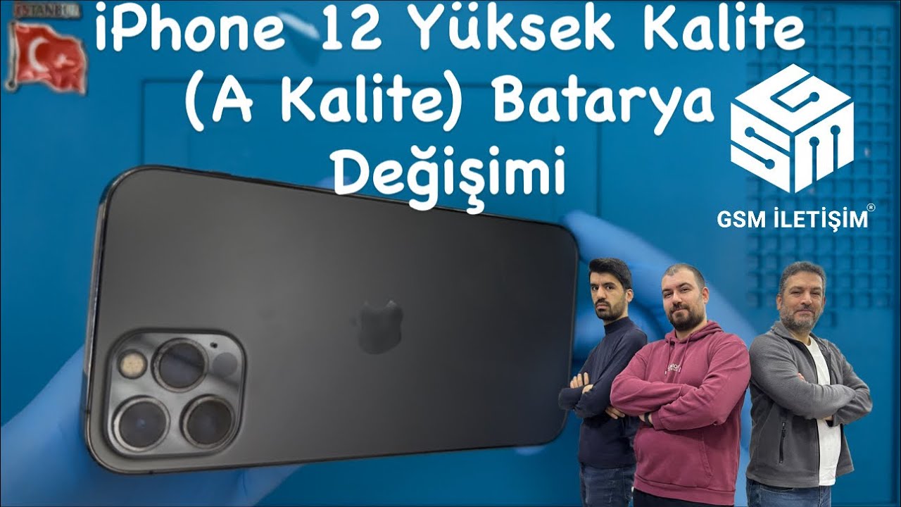 iPhone 12 Pro A Kalite Batarya Değişimi 🇹🇷
