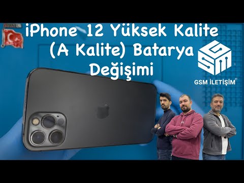 iPhone 12 Pro A Kalite Batarya Değişimi 🇹🇷