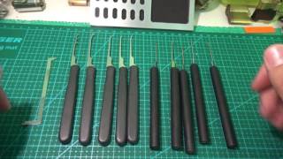 069 Awesome Picks And More From Pedro Lockpickingmx Abus64Ti50 Spp