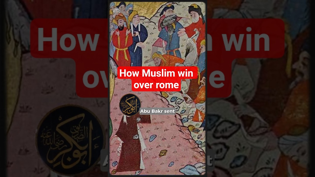 First victory of Muslims over Romans under Abu Bakr's rule. #history #arabhistory
