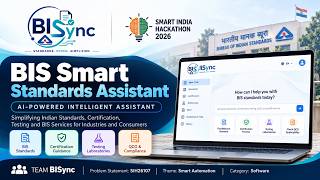 BISync – AI-Powered BIS Smart Standards Assistant | SIH 2026 Demo