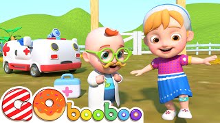 Roda Di Ambulans 🚑 | Lagu Anak-anak | Gobooboo Bahasa Indonesia