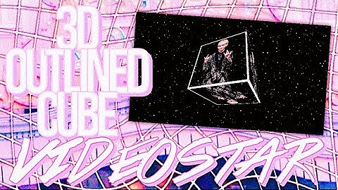 3D OUTLINED CUBE ON VIDEOSTAR TUTORIAL ♡