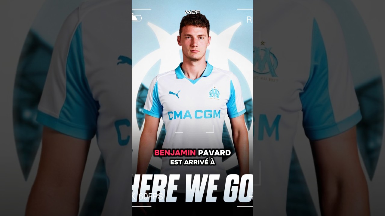 Benjamin Pavard à Marseille 🔵⚪️