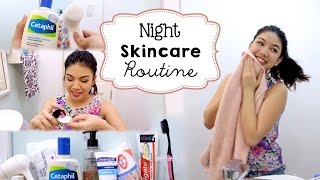 Night Skincare Routine Ft. Olay Prox Cleansing System Perfect For Beginners