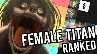 Ranking every Attack on Titan episode - Female Titan Arc (Tier List) Ranking every Attack on Titan episode - Female Titan Arc (Tier List)