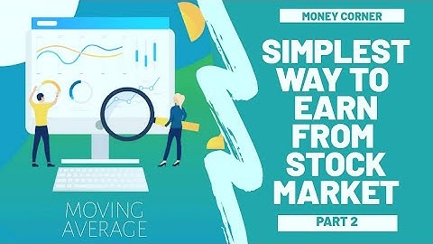Easiest and Simplest way to earn from Stock Market | Moving Average Strategy |  Live Trading