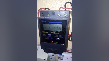 Chint programmable timer switch