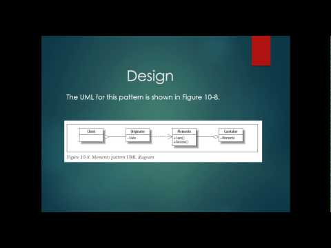 Presentation Visitor Memento Interpreter Pattern