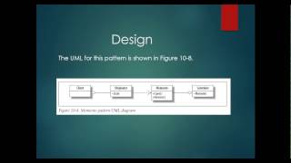Presentation Visitor Memento Interpreter Pattern