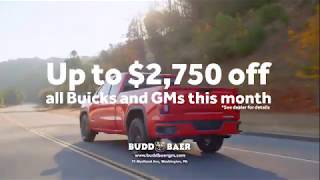 Budd Baer Buick GMC | 0% 72 Months or Up To $2750 Off All Buicks and GMCs |  Near Wheeling, WV
