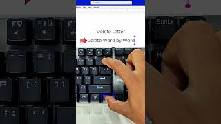 🚨 Hidden Shortcut in MS Word Delete Sentences Word by Word Instantly #wordtips