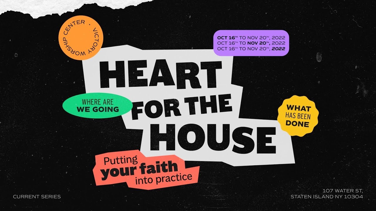 Heart For The House | Part Five: Community | Dcn. Bernard Adamitey ...
