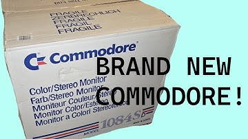 Commodore 1084S Unboxing!
