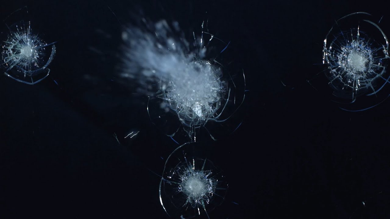 Free Slow Motion Footage Bullet Rips Through Glass YouTube