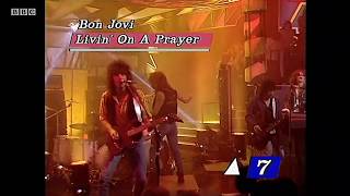 Bon Jovi - " Livin' On A Prayer " (Live At Top Of The Pops '86)