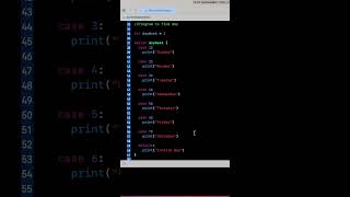 Switch Statement in Swift iOS