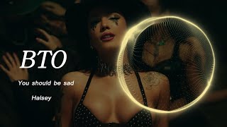 Halsey - You should be sad (Stripped – Live From Nashville) #MusicVideo #popmusic  #music #halsey Resimi