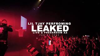 Lil Tjay performing "Leaked" Live in Concert in Phoenix, AZ