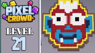 Pixel Crowd Level 21 Gameplay & Solution