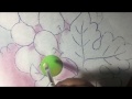 Pintura En Tela Uvas Verdes # 1 Con Cony