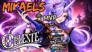 MikaelS Celeste 🦄 29.0 KDA UNICORN GODLY PERFORMANCE (Eternus VI MVP Celeste POV)