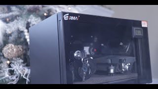 Digitally Controlled Dehumidifying Dry Cabinet for Camera Lens and Electronic Equipment (20 Liters)