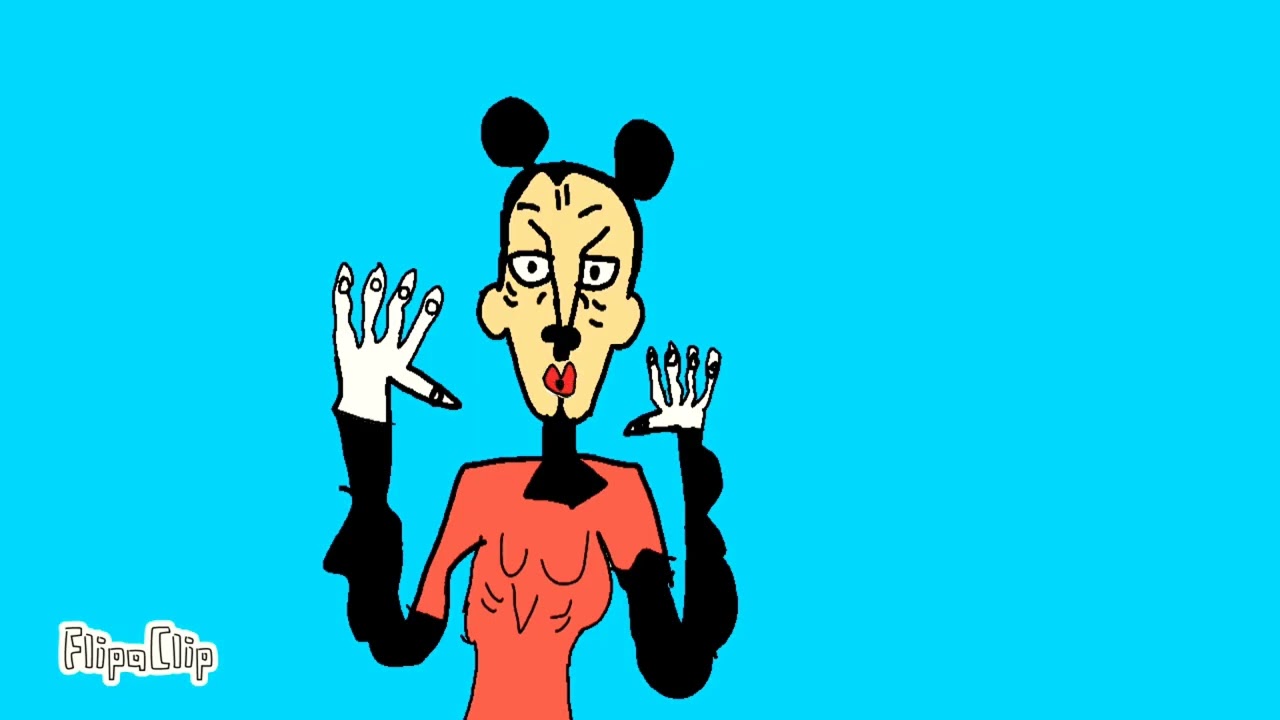 a lovely day flip clip animation Mickey Mouse